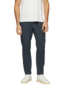 s.Oliver Herren Stoffhose, blau, casual, Gr. 38, unifarben, Obermaterial: 98% Baumwolle, 2% Elasthan, Hosen, mit Reißverschluss
