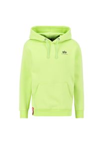 Herren Hoodie "Alpha Industries Men - Hoodies Basic Hoodie SL", grün, Gr. S, Alpha Industries, Obermaterial: 80% Baumwolle, 20% Polyester, Sweatshirts