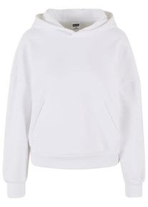 Urban Classics Damen Kapuzenpullover "Urban Classics Damen Ladies Cozy Oversized Hoody", weiß, casual, Gr. XS, unifarben, 95% Baumwolle, 5% Elasthan,