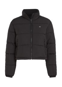 Tommy Jeans Damen Steppjacke, schwarz, casual, Gr. XL, unifarben, Web, Obermaterial: 100% Polyester. Futter: 100% Polyester. Wattierung: 100%