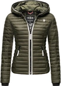 Navahoo Damen Steppjacke "Kimuk Prc", grün, casual, Gr. M, Oberstoff: 100% Nylon, Futter: 100% Polyester, Wattierung: 100% Polyester, Ärmelfutter: