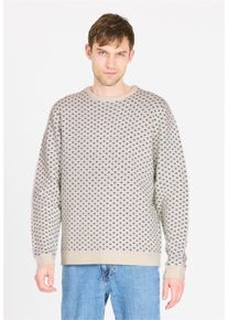 WHISTLER Herren Strickpullover "Borge", weiß, casual, Gr. 4XL, unifarben, 70% Polyacryl, 30% Wolle, Pullover, mit atmungsaktiver Eigenschaft
