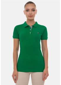 Damen Poloshirt "Angie", grün, casual, Gr. S, SIR RAYMOND TAILOR, unifarben, 100% Baumwolle, Shirts, in klassischem Design