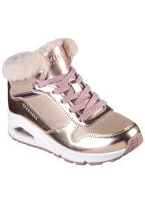 Skechers Kinder Schnürboots "TRIM", Gr. 31, rosa, Synthetik, Glitzer, modisch, Schuhe, mit Reißverschluss