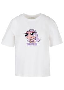 MISS TEE Herren T-Shirt "Miss Tee Damen Whatever Tee", weiß, casual, Gr. S, unifarben, 100% Baumwolle, Shirts