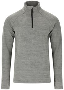 WHISTLER Kinder Fleeceshirt "Kajsa Jr.", grün, sportlich, Gr. 164, unifarben, 92% Polyester, 8% Elasthan, Shirts, mit atmungsaktiver und wärmender