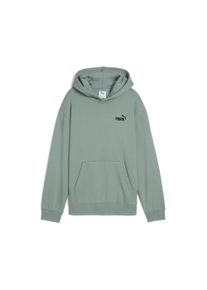 Puma Kinder Kapuzensweatshirt "ESS SMALL NO. 1 LOGO RELAXED HOODIE FL B", grün, sportlich, Gr. 152, unifarben, Fleece, Obermaterial: 66% Baumwolle,