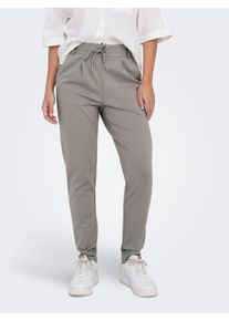 Only Damen Jogger Pants "ONLPOPTRASH LIFE EASY COL PANT PNT NOOS", grün, modisch, Gr. S, unifarben, Milano Rib, Obermaterial: 63% Viskose, 32% Nylon,