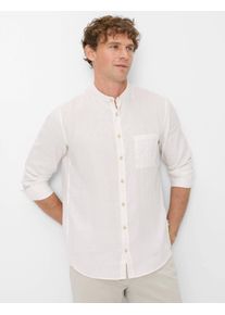 Brax Herren Leinenhemd "Style Herrenhemd", weiß, Gr. L, 100% Leinen, Hemden