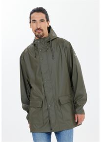 WEATHER REPORT Herren Regenjacke "Torsten", grün, casual, Gr. 5XL, unifarben, 100% Polyester, Jacken, mit verschweißten Nähten