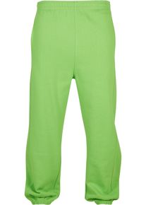 Urban Classics Herren Jogginghose "Urban Classics Herren Sweatpants", grün, Gr. S, unifarben, 65% Baumwolle, 35% Polyester, Hosen