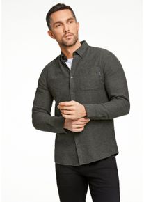 LINDBERGH Herren Flanellhemd "LINDBERGH Freizeithemd", grün, Gr. XXXL, Oberstoff: 100% Baumwolle, Hemden