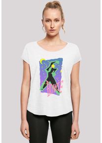 F4NT4STIC Damen T-Shirt "David Bowie Moonlight Dance", weiß, casual, Gr. XXL, Obermaterial: 100% Baumwolle, Shirts, Print