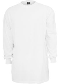 Urban Classics Herren T-Shirt "Urban Classics Herren Tall Tee L/S", weiß, casual, Gr. 5XL, unifarben, 100% Baumwolle, Shirts