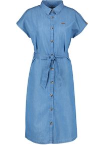 alife and kickin ALIFE & KICKIN Damen Sommerkleid "Damen MaeveAK DNM A", blau, Gr. XS, 69% Baumwolle 31% Polyester, Kleider