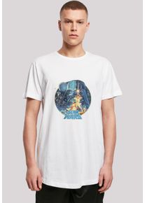 F4NT4STIC Herren T-Shirt "'Star Wars Classic Vintage Logo'", weiß, casual, Gr. XXL, Obermaterial: 100% Baumwolle, Shirts, Print