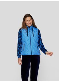 Rabe Damen Steppweste "Weste", blau, feminin, Gr. 38, unifarben, 100%Polyester, Westen