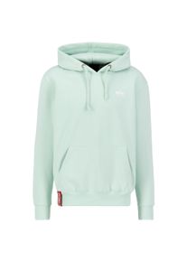 Herren Hoodie "Alpha Industries Men - Hoodies Basic Hoodie SL", grün, Gr. L, Alpha Industries, Obermaterial: 80% Baumwolle, 20% Polyester, Sweatshirts