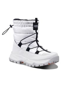 Icepeak Damen Snowboots "AJACCIO MS", Gr. 39, weiß, Textil, Synthetik, sportlich, Schuhe, wasserabweisend und gefüttert