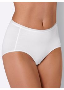 Nina von C. Damen Taillenslip, Gr. 40, weiß, 93% Baumwolle, 7% Elasthan, Unterhosen