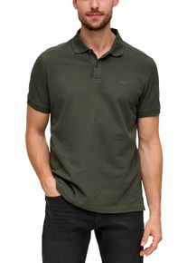 s.Oliver Herren Poloshirt, grün, casual, Gr. L, Jersey, Obermaterial: 100% Baumwolle, Shirts, mit Logostickerei