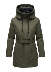 Navahoo Damen Winterjacke "Eishauch 14", grün, modisch, Gr. L, Obermaterial: 55% Nylon 45% Baumwolle; Innenfutter: 100% Polyester; Wattierung: 100%