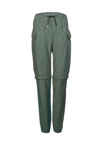 Killtec Kinder Zip-off-Hose "KOS 133 BYS PNTS", grün, sportlich, Gr. 140, Oberstoff: 79% Viskose, 18% Polyamid, 3% Elasthan, Hosen, Abzippbare