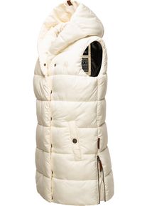 Navahoo Damen Steppweste "Madilynaa", weiß, sportlich, Gr. XL, Oberstoff: 100% Polyester; Futter: 100% Polyester; Wattierung: 100% Polyester, Westen,