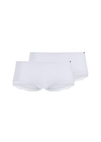 Skiny Damen Panty "Classicotton", Gr. 40, weiß, Obermaterial: 94% Baumwolle, 6% Elasthan. Spitze: 85% Polyamid, 15% Elasthan, Unterhosen, Unterwäsche