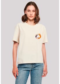 F4NT4STIC Damen T-Shirt "Pinocchio Sundowner", weiß, casual, Gr. XL, Obermaterial: 100% Baumwolle, Shirts, Retro, Heroes of Childhood, TV Serie