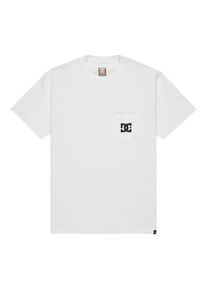DC Shoes Herren T-Shirt "DC Star Pocket", weiß, Gr. XS, 75% Baumwolle, 25% Baumwolle, Shirts