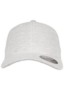 Flexfit Damen Flex Cap "Flexfit Accessoires Flexfit Ivory Melange Cap", weiß, casual, Gr. S, unifarben, 96% Baumwolle, 4% Elasthan, Caps