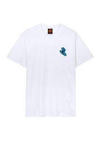 Santa Cruz Herren T-Shirt "SCREAMING HAND CHEST T-SHIRT", weiß, sportlich, Gr. XL, Obermaterial: 100% Baumwolle, Shirts
