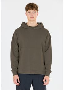 SOS Herren Kapuzensweatshirt "Bovec", grün, casual, Gr. M, bedruckt, 100% Baumwolle, Sweatshirts, aus reiner Bio-Baumwolle