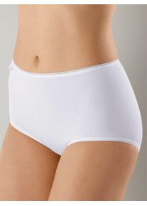 Sloggi Damen Taillenslip, Gr. 38, weiß, 96% Baumwolle, 4% Elasthan, Unterhosen