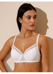 wäschepur WÄSCHEPUR Damen Bügel-BH, Gr. 95, weiß, 74% Polyamid, 26% Elasthan, BHs