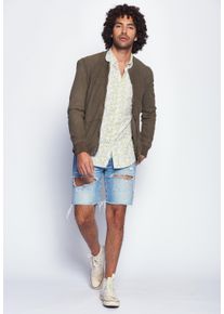Maze Herren Lederjacke "Boyd", grün, Gr. L, Obermaterial: 100% Leder, Lammnappa / Futter: 100% Polyester / Ärmelfutter: 100% Polyester, Jacken