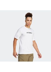 adidas terrex Herren Funktionsshirt "TX LOGO TEE", weiß, sportlich, Gr. XXL, Obermaterial: 100% Baumwolle, Shirts