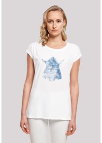 F4NT4STIC Damen T-Shirt "Wickie und die starken Männer", weiß, casual, Gr. XS, Obermaterial: 100% Baumwolle, Shirts, Retro, Heroes of Childhood, TV