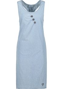 alife and kickin ALIFE & KICKIN Damen Sommerkleid "Damen CameronAK DNM B", blau, Gr. S, 98% Baumwolle 2% Elasthan, Kleider