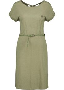 alife and kickin ALIFE & KICKIN Damen Sommerkleid "Damen NoraAK A", grün, Gr. S, 65% Baumwolle 35% Polyester, Kleider