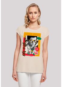 F4NT4STIC Damen T-Shirt "Sex Education Otis Hung Over Collage", weiß, casual, Gr. 5XL, Obermaterial: 100% Baumwolle, Shirts, Premium Qualität