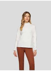 Rabe Damen Print-Shirt "T-Shirt", weiß, feminin, Gr. 46, unifarben, 92%Viskose 8%Elastan, Shirts