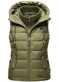 Marikoo Damen Steppweste "Taisaa", grün, Gr. XXL, Obermaterial: 100% Polyester Innenmaterial: 100% Polyester, Westen, inklusive Leckerlie-Beutel