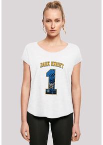 F4NT4STIC Damen T-Shirt "DC Comics Batman Football Dark Knight", weiß, casual, Gr. M, Obermaterial: 100% Baumwolle, Shirts, Print