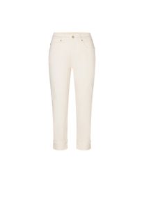 MAC Damen 5-Pocket-Jeans "CAROL", weiß, casual, Gr. 40, Denim/Jeans, Obermaterial: 88% Baumwolle, 10% Polyester, 2% Elasthan, Jeans