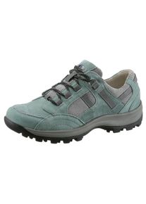 Waldläufer WALDLÄUFER Damen Schnürschuh "HOLLY", Gr. 8,5, grün, Nubukleder, Veloursleder, Textil, sportlich, Schuhe, Luftpolstersohle, in Weite H,