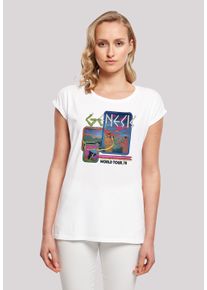 F4NT4STIC Damen T-Shirt "Genesis World Tour 78'", weiß, casual, Gr. XXL, Obermaterial: 100% Baumwolle, Shirts, Print