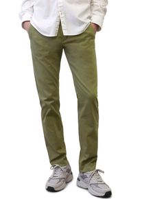 Marc O'Polo MARC O'POLO Herren Chinohose, grün, casual, Gr. 33, unifarben, Web, Obermaterial: 98% Baumwolle, 2% Elasthan, Hosen, im Regular-Fit