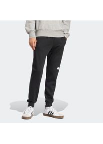 Herren Sporthose "M BL FL TC PT", schwarz-weiß, sportlich, Gr. XXL, adidas Sportswear, Obermaterial: 55% Baumwolle, 36% Polyester, 9% Viskose, Hosen